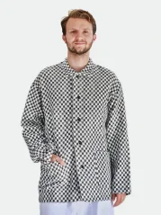 Řeznický kalmuk černo-bílá kostka