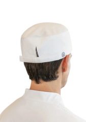 Kuchařská čepice beanie s prodyšnou síťovinou