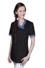 Kuchařský rondon Pavla s krátkým rukávem dámský