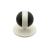 Ozdobný knoflík velký - tmavě zelená/bílý pruh