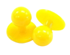 Základní knoflík: ŽLUTÝ