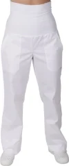 Kalhoty dámské bílé