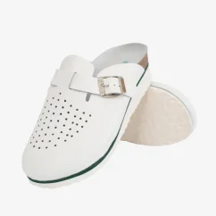 Dámská obuv Bambus (bílá perforovaná)