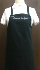 Kuchařská zástěra s výšivkou sloganu