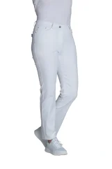 Dámské kalhoty bílé jeans