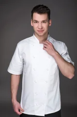 Kuchařský rondon pracovní - krátký rukáv pánský