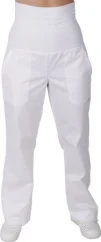 Dámské kalhoty s vysokým pasem