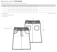 Sukně Tamara