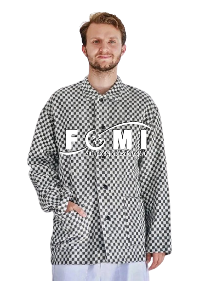 Řeznický kalmuk černo-bílá kostka Řeznický kalmuk černo-bílá kostka