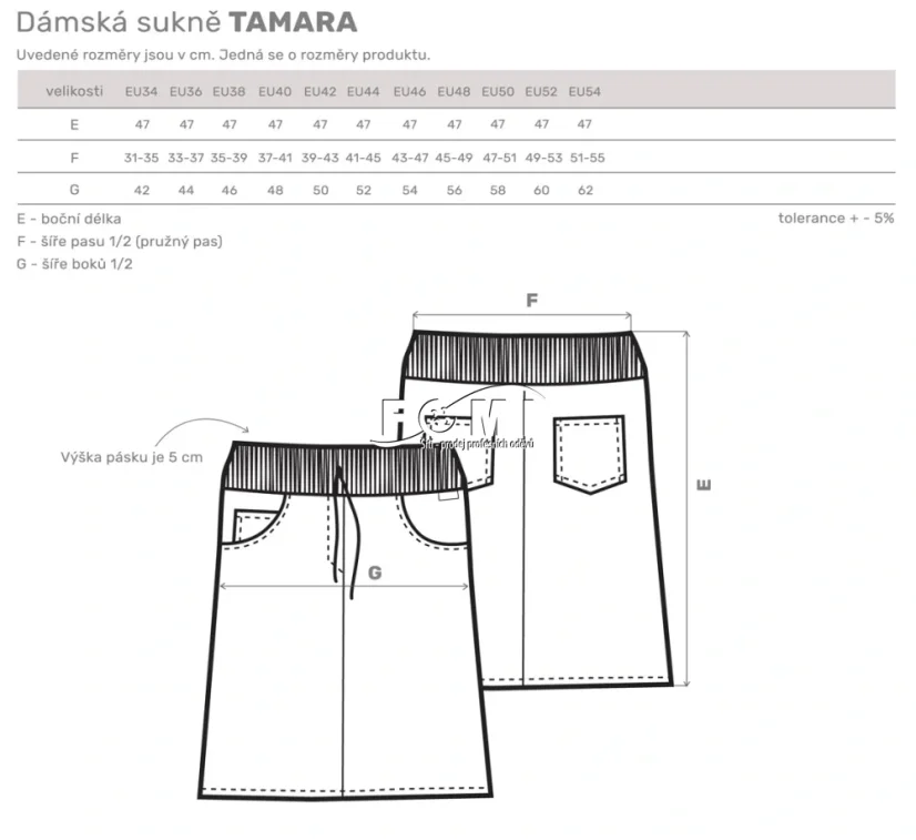 Sukně Tamara