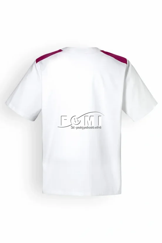 Pánská halena s barevnými lemy