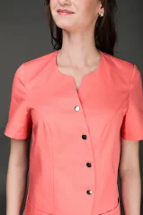 Kuchařský rondon Klára s krátkým rukávem dámský