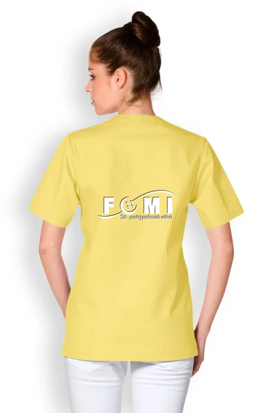 Tunika UNISEX do "V" žlutá