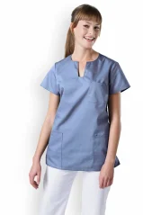 Dámská halena s hranatou slzou