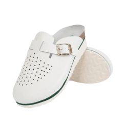 Dámská obuv Bambus (bílá perforovaná)