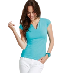 Triko Belice  tyrkysové