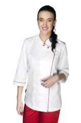 Kuchařský rondon Jana 3/4 rukáv dámský