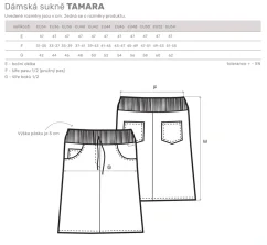 Sukně Tamara