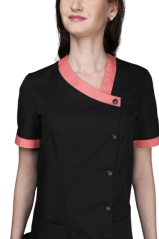 Kuchařský rondon Pavla s krátkým rukávem dámský