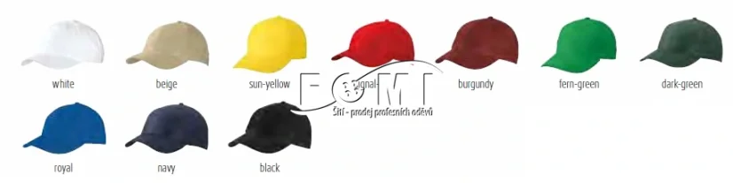 Kšiltovka červená