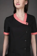 Kuchařský rondon Pavla s krátkým rukávem dámský