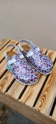 Dámská obuv " drobné fialové květy "
