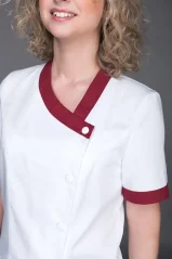 Kuchařský rondon Pavla s krátkým rukávem dámský