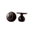 Ozdobný knoflík velký - znak příbor