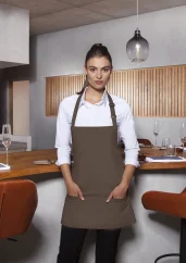 Zástěra laclová dámská s posuvem