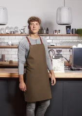 Stylová zástěra UNISEX LS 37