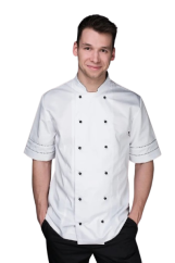 Kuchařský rondon Princes s krátkým rukávem pánský
