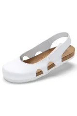 Dámská obuv " Bílé baleríny"