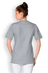 Tunika UNISEX do "V" světle šedá