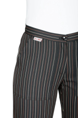 Dámské kuchařské kalhoty - pruh Oskar 133 90