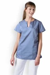 Dámská halena s hranatou slzou