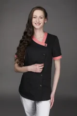 Kuchařský rondon Pavla s krátkým rukávem dámský