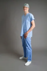 Operační kalhoty modré