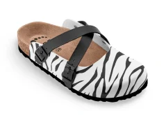 Dámská obuv FOR CARE - potisk Zebra