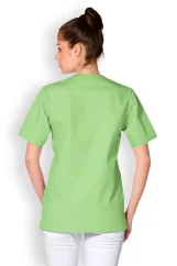 Tunika UNISEX do "V" - jablkově zelená
