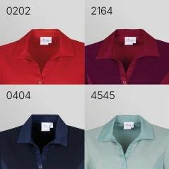 Dámské pohodlné triko s límečkem