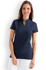 Dámské strečové triko se stojáčkem