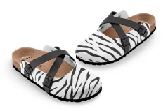 Dámská obuv FOR CARE - potisk Zebra
