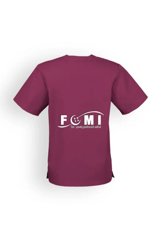 Tunika UNISEX do "V" - berry