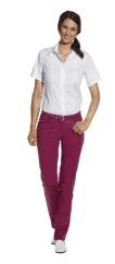 Dámské vínové kalhoty