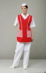 Zástěra "Mušketýr" s lemováním