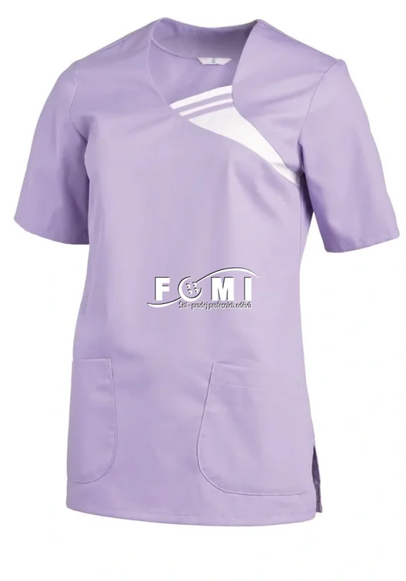 Dámská halena s ozdobnými pruhy