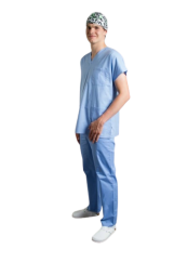 Operační kalhoty modré