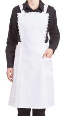 Zástěra laclová s krajkou