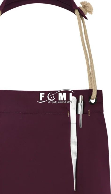 Stylová zástěra UNISEX LS 40
