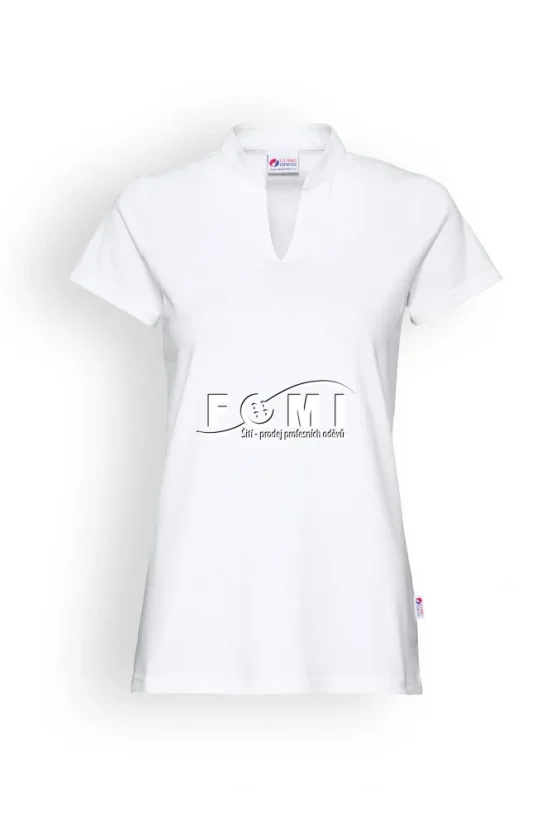 Dámské strečové triko se stojáčkem
